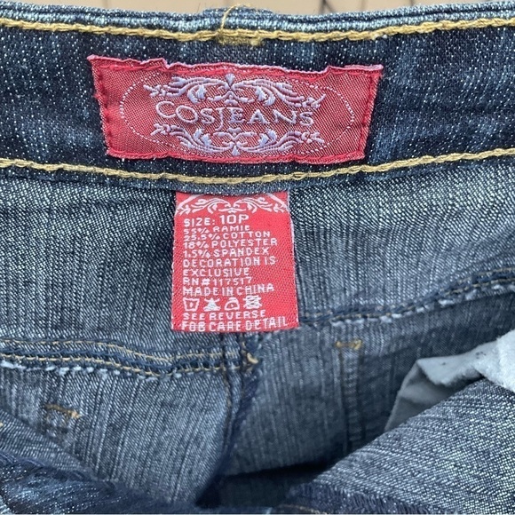 COS JEANS SIZE 10 SIDE EMBELLISHMENTS - Picture 5 of 6